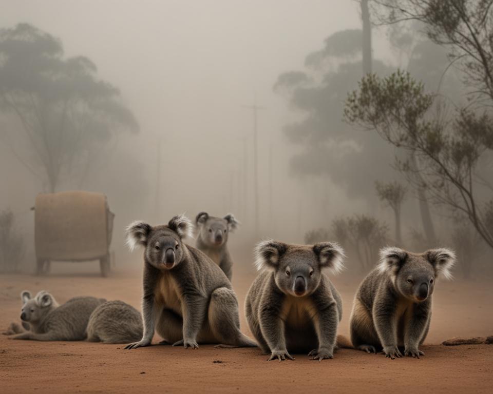 Air pollution and australian wildlife