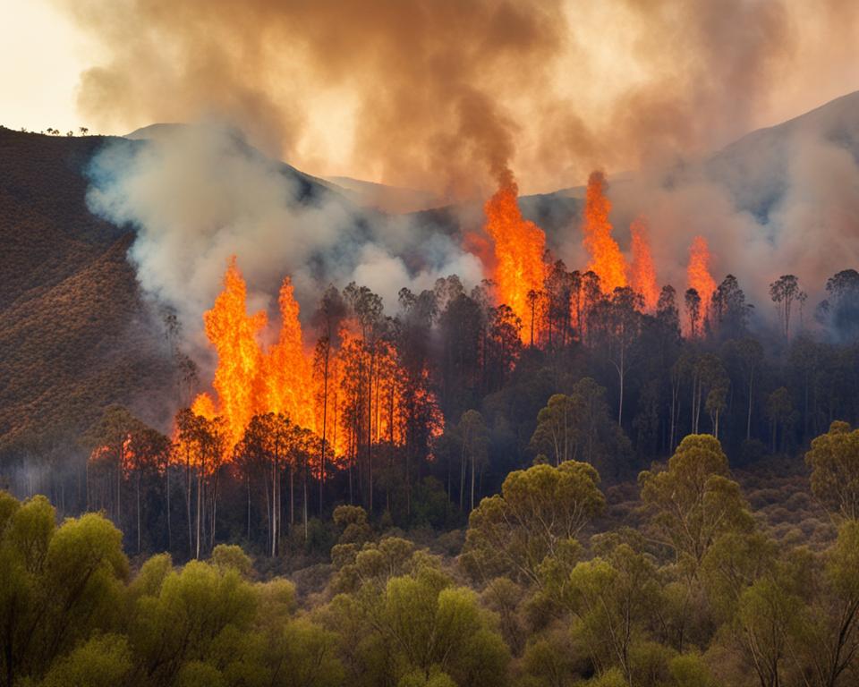 Bushfires in australia