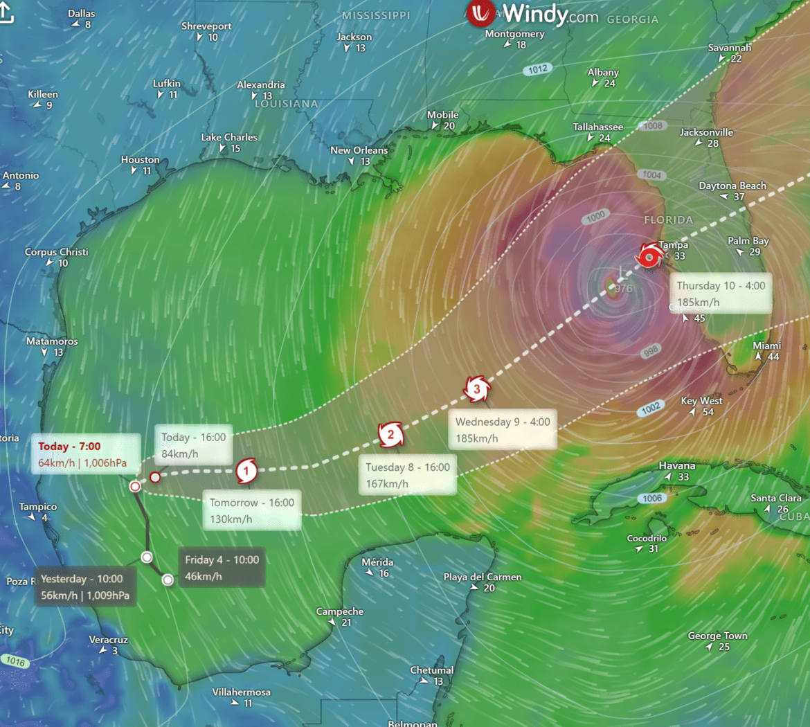 Tropical Storm Milton Latest Updates and Impacts